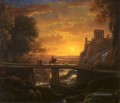 Imaginäre Ansicht von Tivoli Landschaft Claude Lorrain